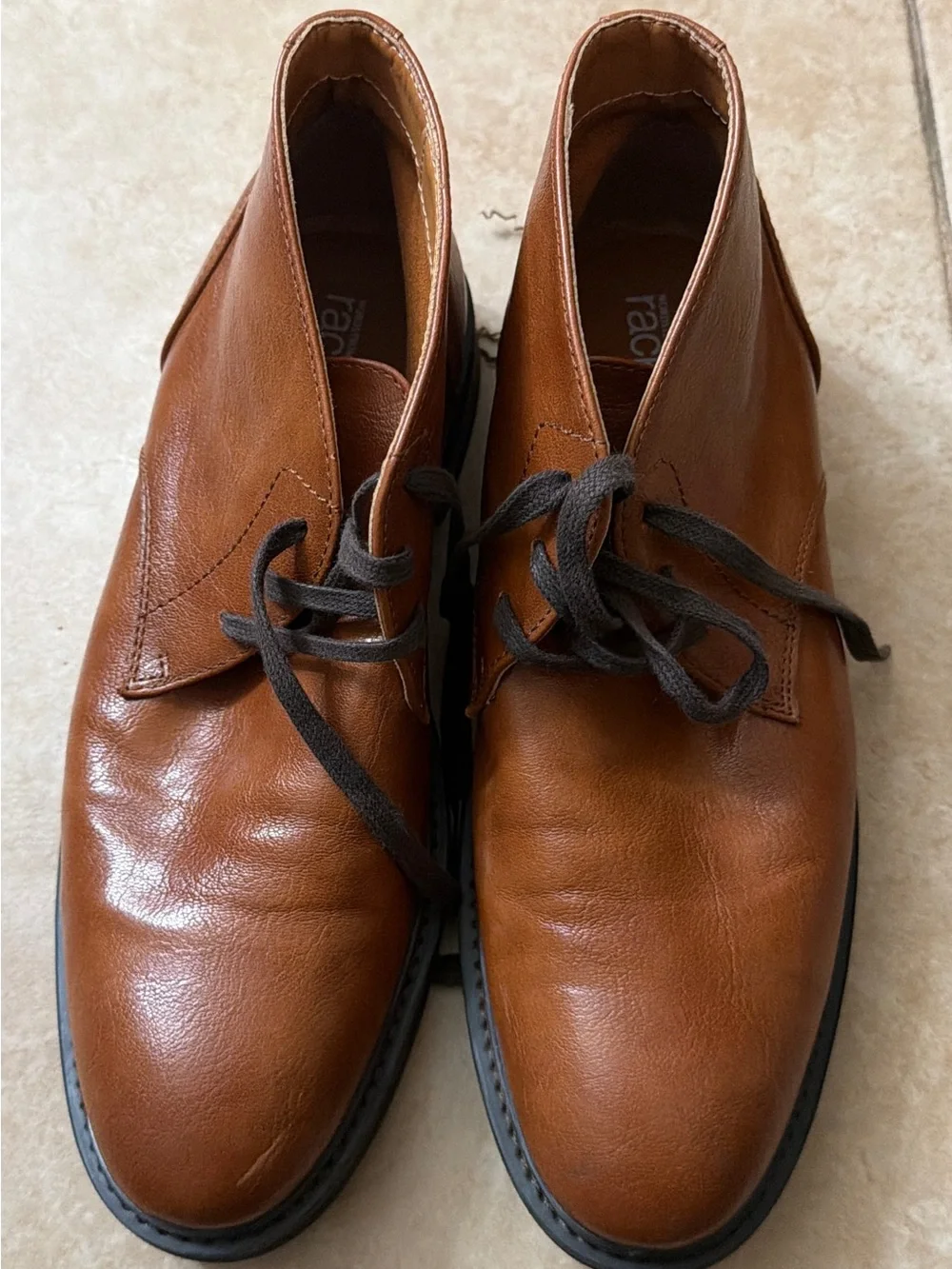 Nordstrom Men's Tan/Brown Leather Chukka Boots